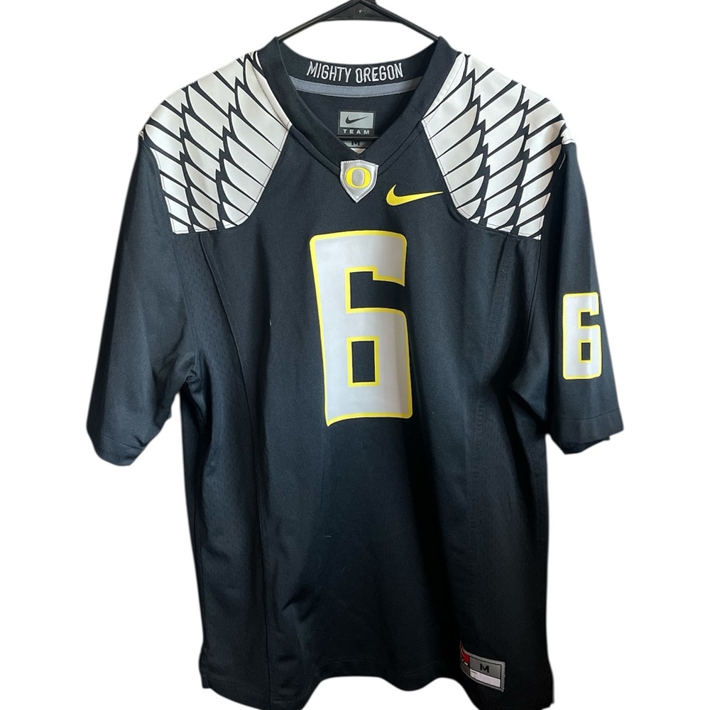 Nike Black and White Men's Jersey